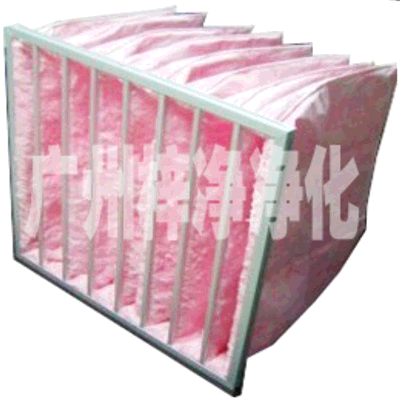 玻璃纖維袋式中效過(guò)濾器 玻璃纖維袋式中效過(guò)濾器