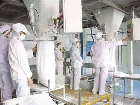 粉塵車間現(xiàn)場(chǎng) 粉塵車間現(xiàn)場(chǎng)